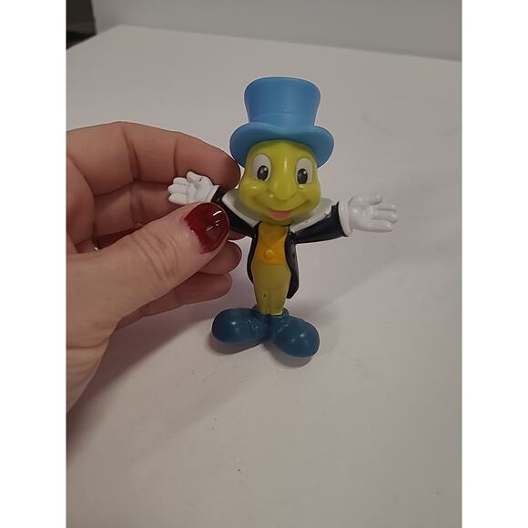 McDonalds Happy Meal Toy Jiminy Cricket 3.5" Pinocchio 2021 - Picture 3 of 8